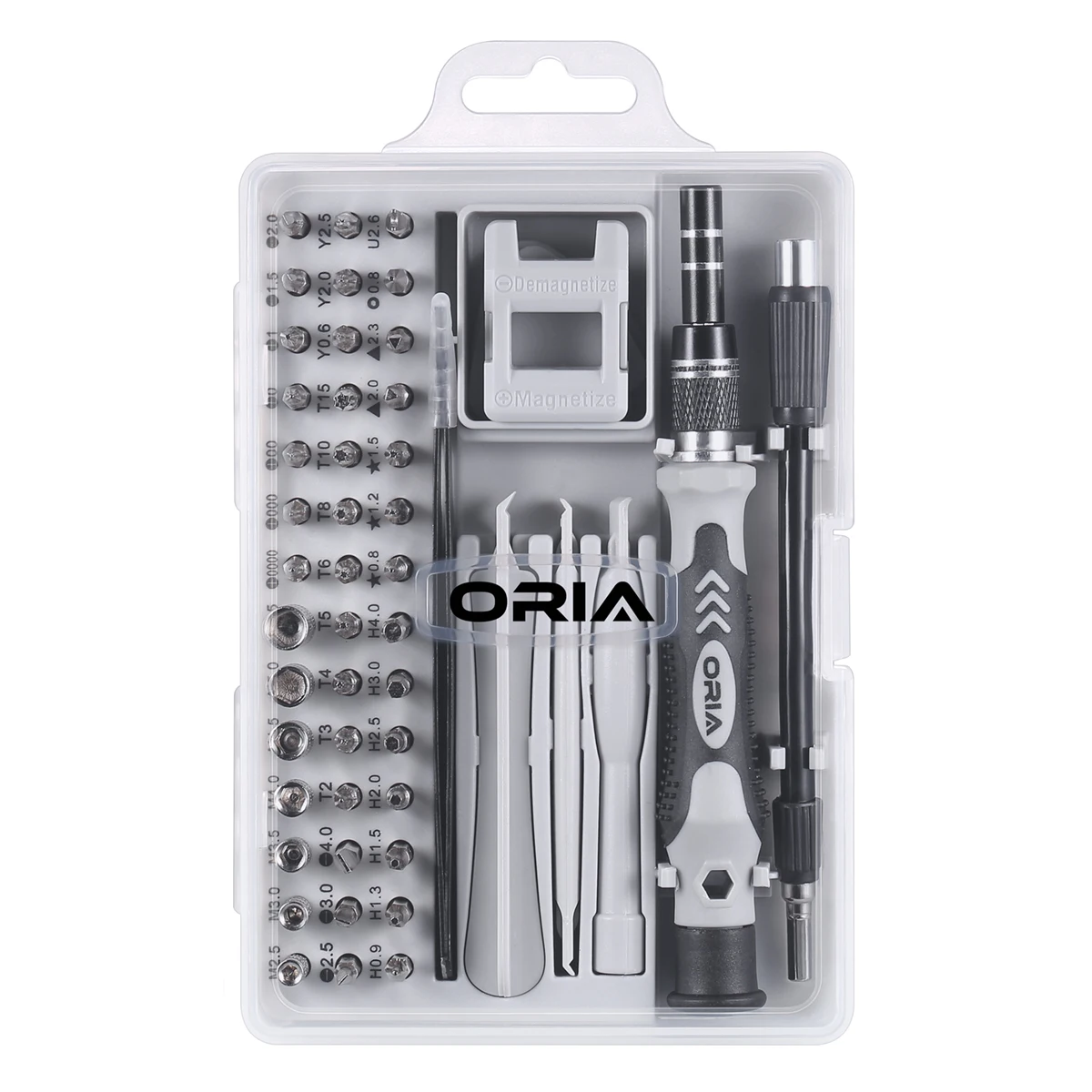 

ORIA 52 in 1 Precision Screwdriver Set DIY Repair Tools Kit with 42 Bits Multi-function Magnetic Repair Tool Kit PC Phone Tool