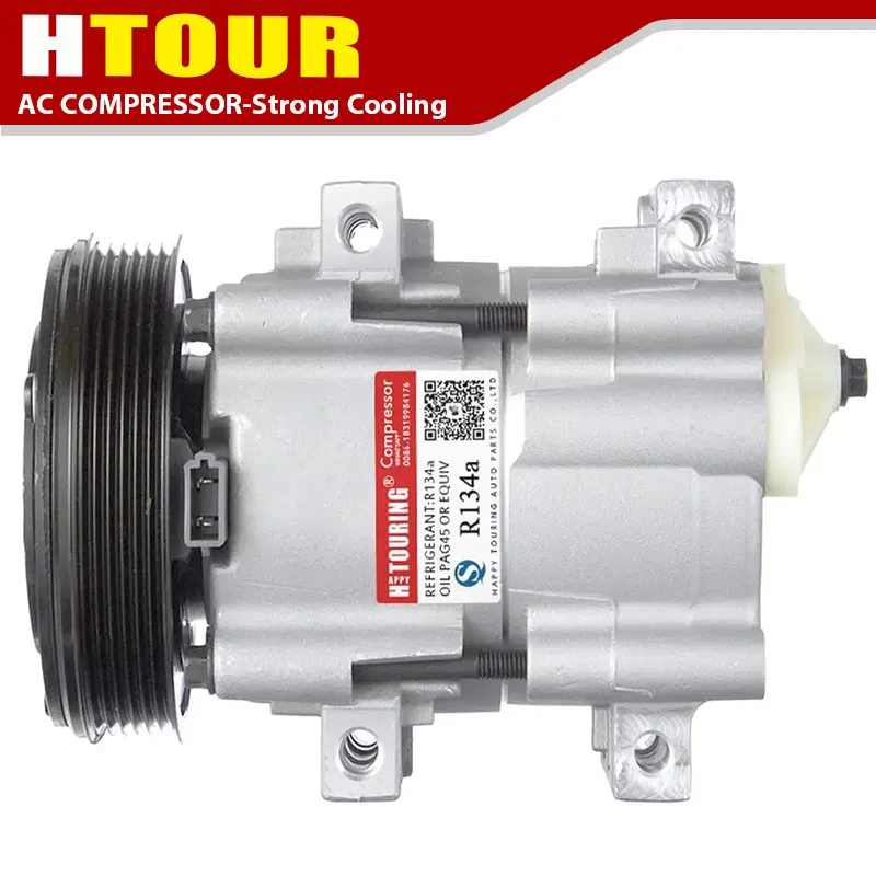 

FS10 AC Compressor For Ford F150 F250 F350 F53 Bronco F8FH-19D629-DA F8FH19D629EA F0TZ19703E YCC193 YCC-210 15-21162 1521162