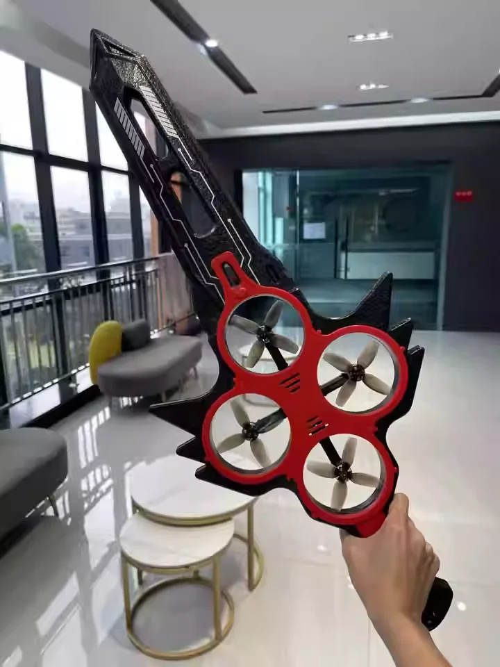 طائرة بدون طيار على شكل سيف طائر عن بعد 70 سم، طائرة شراعية RC للبالغين، 3 سرعات يدوية تحكم عن بعد، مادة مقاومة للسقوط، 360 درجة ° فليب حيلة #3