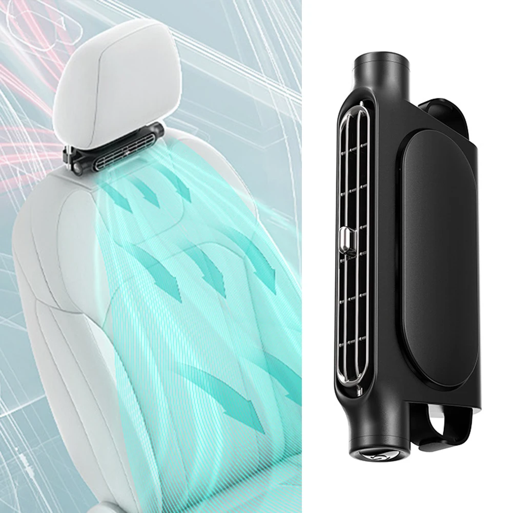 Universal USB Refrigeration Car Fan, Large Wind Electric Fan, Rear Seat Fan