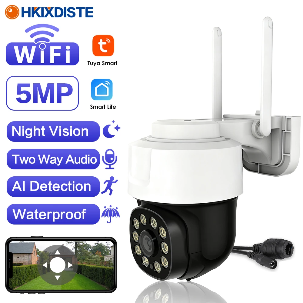 Tuya 5MP Wifi Ip Ca… - image