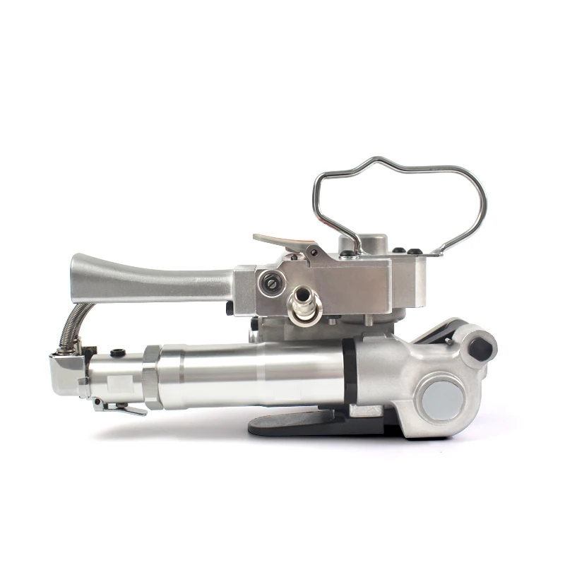 AQD19 เครื่องรัดสายรัดแบบนิวเมติก PP Bundle เครื่องรัดกล่องกระดาษ เครื่องรัดสายรัดมือถือ