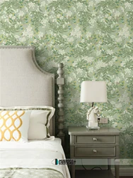 Green Wines Vinyl Wallpaper Fresh Self Adhesive Grapes Cabinet Sticker Peel And StickVBathroom Waterproof Kitchen Decor