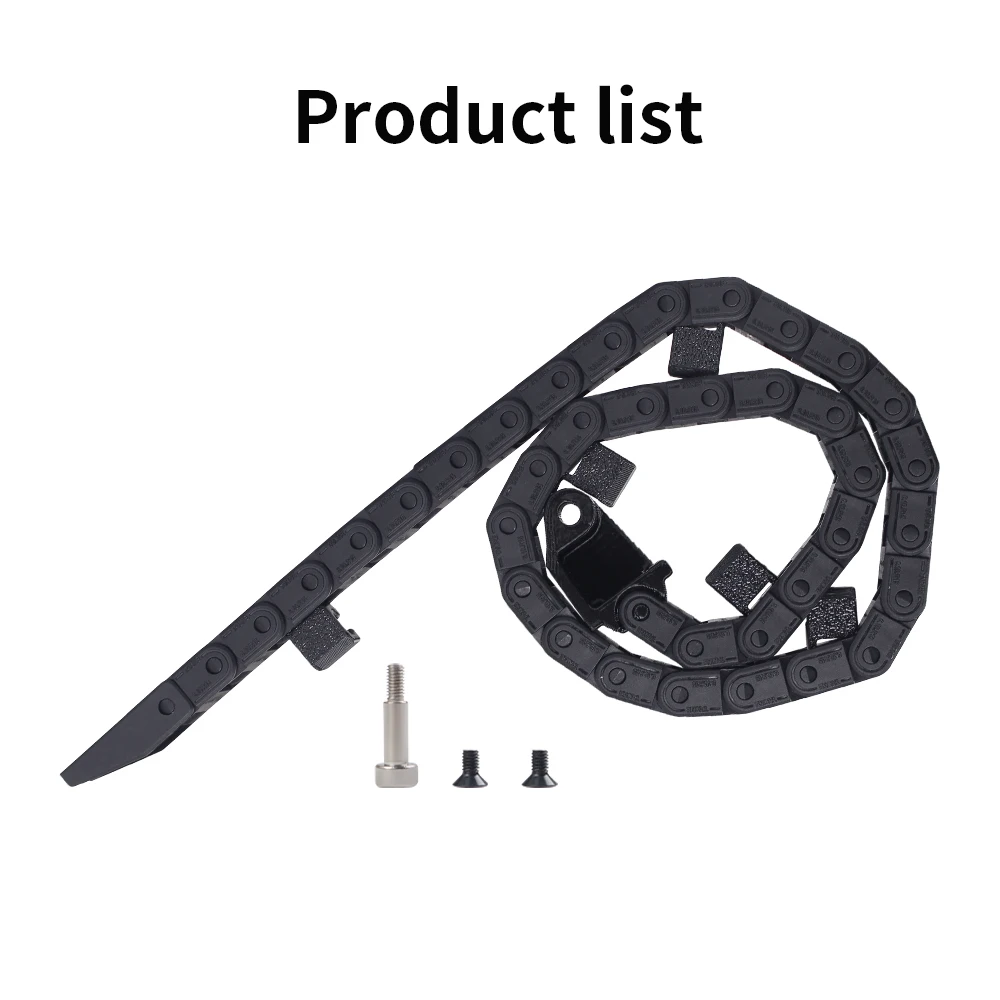 For K1 MAX Drag Chain Detachable Plastic Cable Chain Convenient Opening Type 6X10MM 3D Printer Accessories