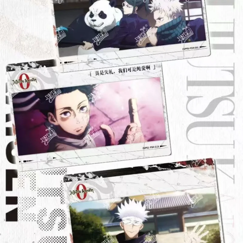 Wholesale KAYOU Genuine Jujutsu Kaisen Mage Freeze Polaroid Love and Curse Anime Collectible Trading Booster Cards Gift