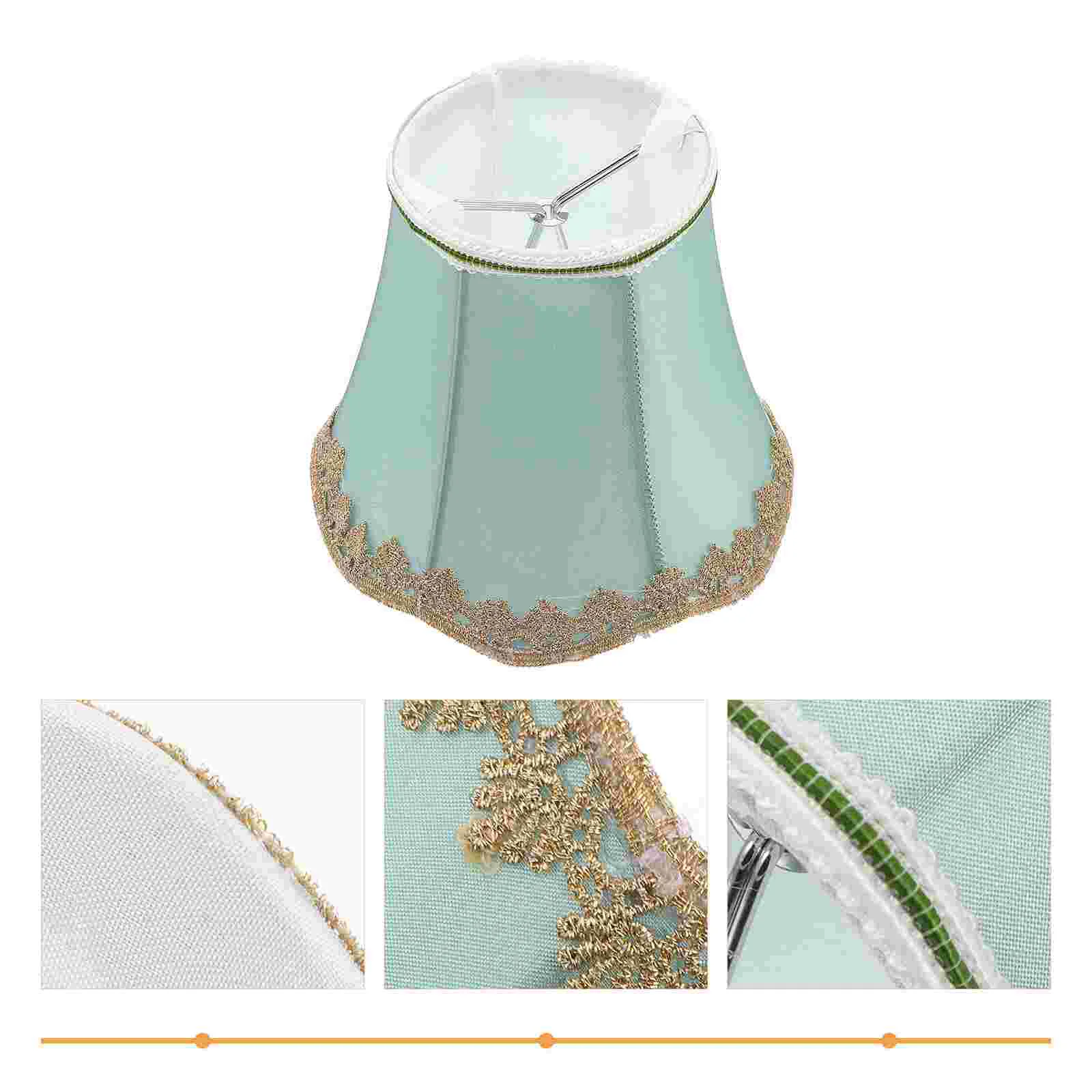 

Fabric Lampshade Table Night Stand Bedside Home Retro Decor Replacement Wall Cloth