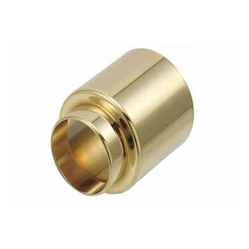 Customized high-precision brass cylindrical pipe fittings for CNC processing - shaft sleeves