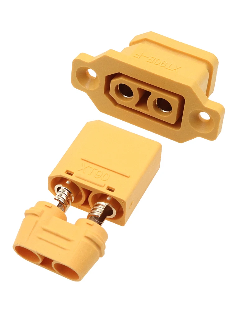 XT90E-F XT90 XT90E 500V 30A Female Plug Gold-plated Battery Connector For RC Car Airplane Boat Drone Accessories