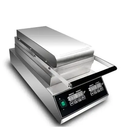 Electric Hot Eg g Roll Roller Biscuit Maker Digital Commercial Spring Eg g Roll Wrapper Making Machine