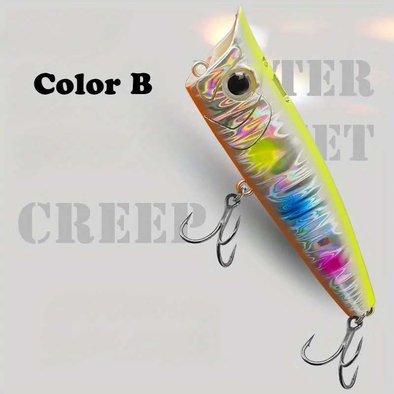 1 stücke/5 stücke Topwater Popper 9g 14,5g 18g Schwimmende Rock pop Künstliche Harte Köder für Bass Barsch Hecht Angeln Locken