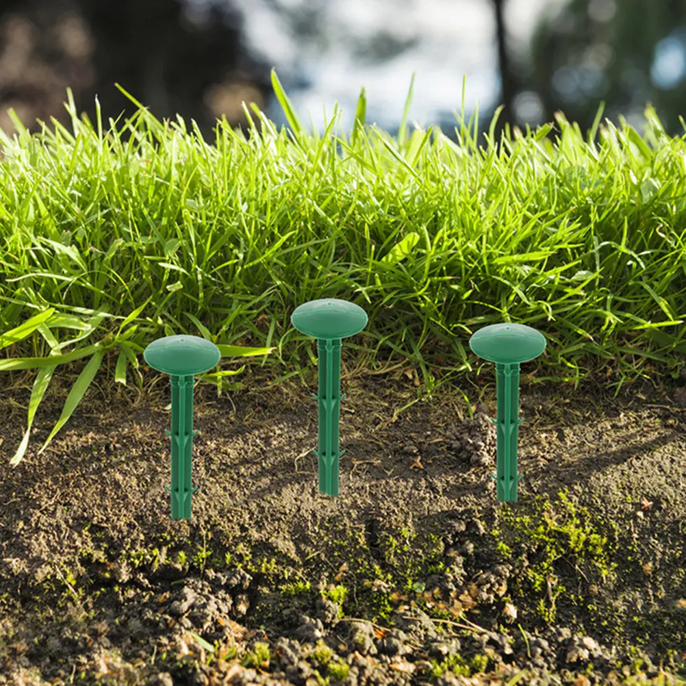 150Pcs Plastic Garden Stakes Ground Cloth Fixing Landscape Stakes Outdoor Lawn Ground Pegs Garden Spikes Tent Fixing Tools