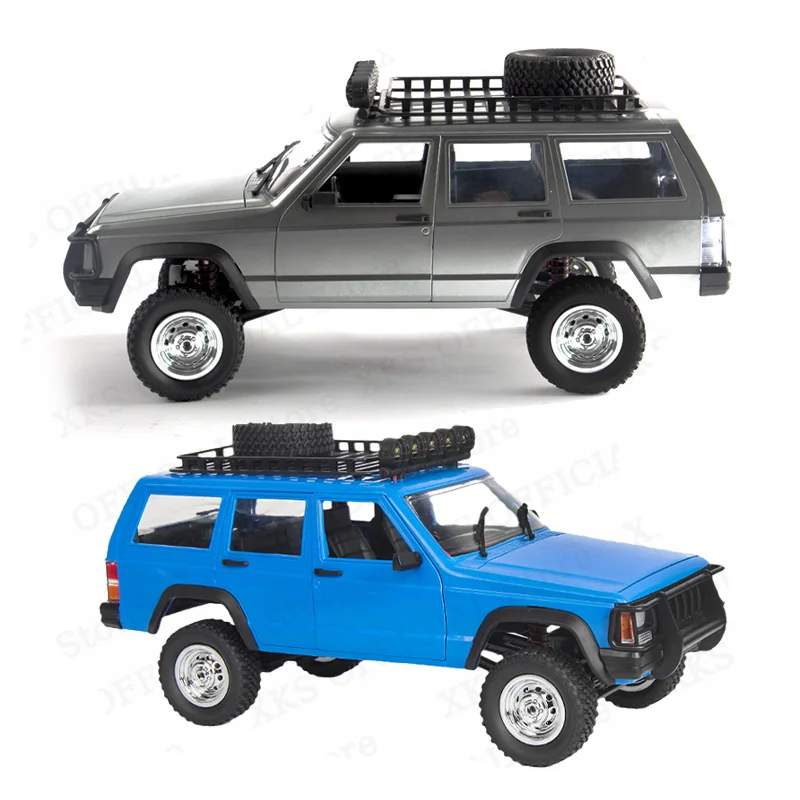 MN78 1/12 RC samochód Cherokee Model 2.4G Off Road 4x4 zdalnie sterowanym samochodowym światła LED Jeep 4WD wspinaczka zabawka elektryczna prezent