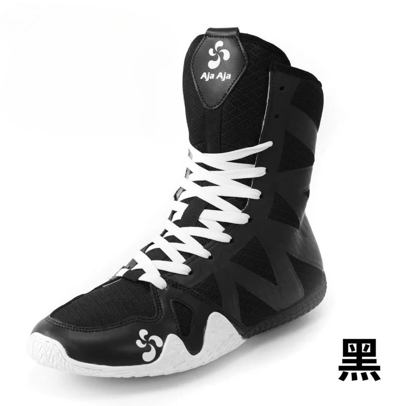 Original Brand Comfortable Breath Competition Sport Fighting Shoe Designer Light Weight Wrestling Shoe Boxing Fighting Boots