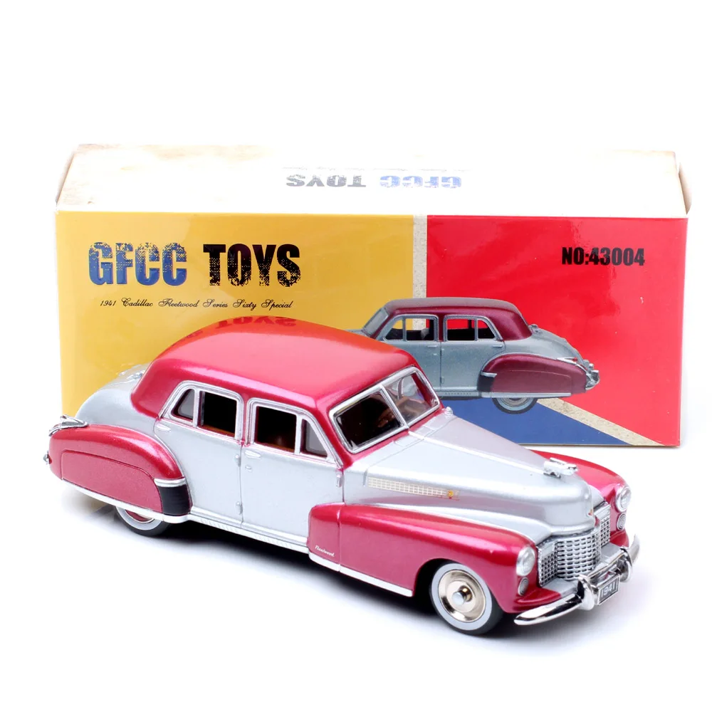 Classic 1:43 Scale GFCC 1941 Cadillac Fleetwood Series Sixty 60 Special Model Car Metal Alloy Diecasts & Toy Vehicles Thumbnails