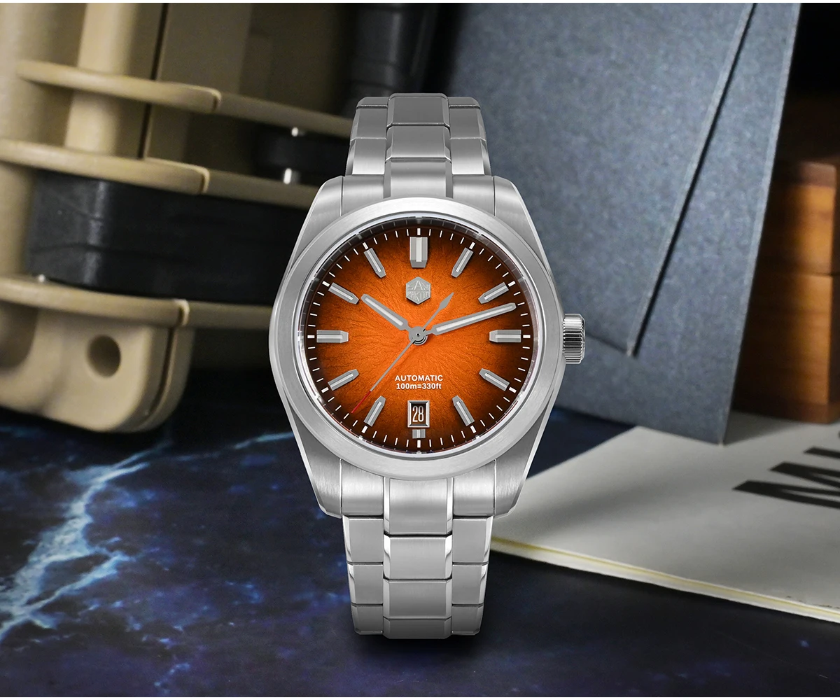 San Martin 36mm 39mm 42mm SN0144 JianZhan Gada Watch Miyota 9015 Original Design Chinese Dress Men Automatic Mechanical Watches