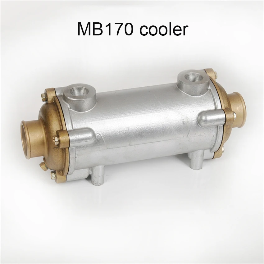 MB170 Marine Forward Gearbox Cooler Marine Accessories Hydraulic Oil Cooler Heat Exchanger Oil Cooler for Marine Engine 36mm