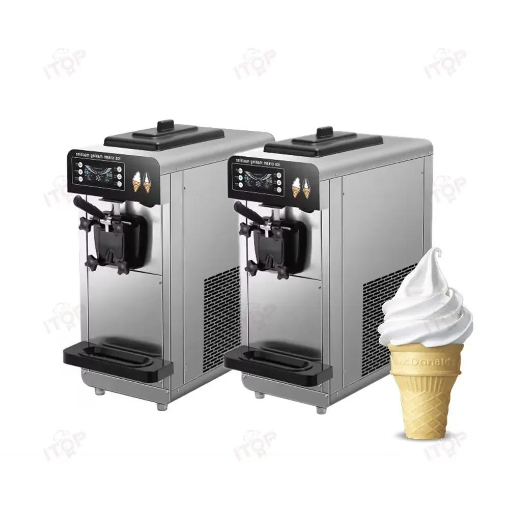 850W One Flavor Soft Serve Ice Cream Making Machine Factory Price For Sale