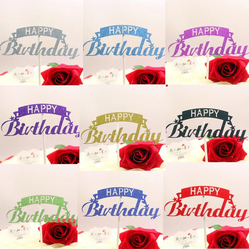 Творческий-Топпер-для-торта-«С-Днем-Рождения»-флаги-glittler-разноцветный-День-рождения-украшения-для-выпечки-торта-на-день-рождения-флажки-для-торта