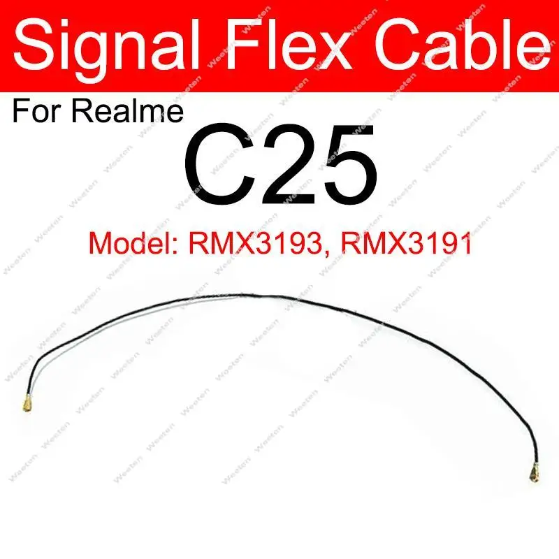 For Realme C51 C11 C20 C21 C21Y C25 C30 C33 C35 Signal Antenna Board Flex Cable Wifi Antenna Signal Baord Connector Flex Ribbon