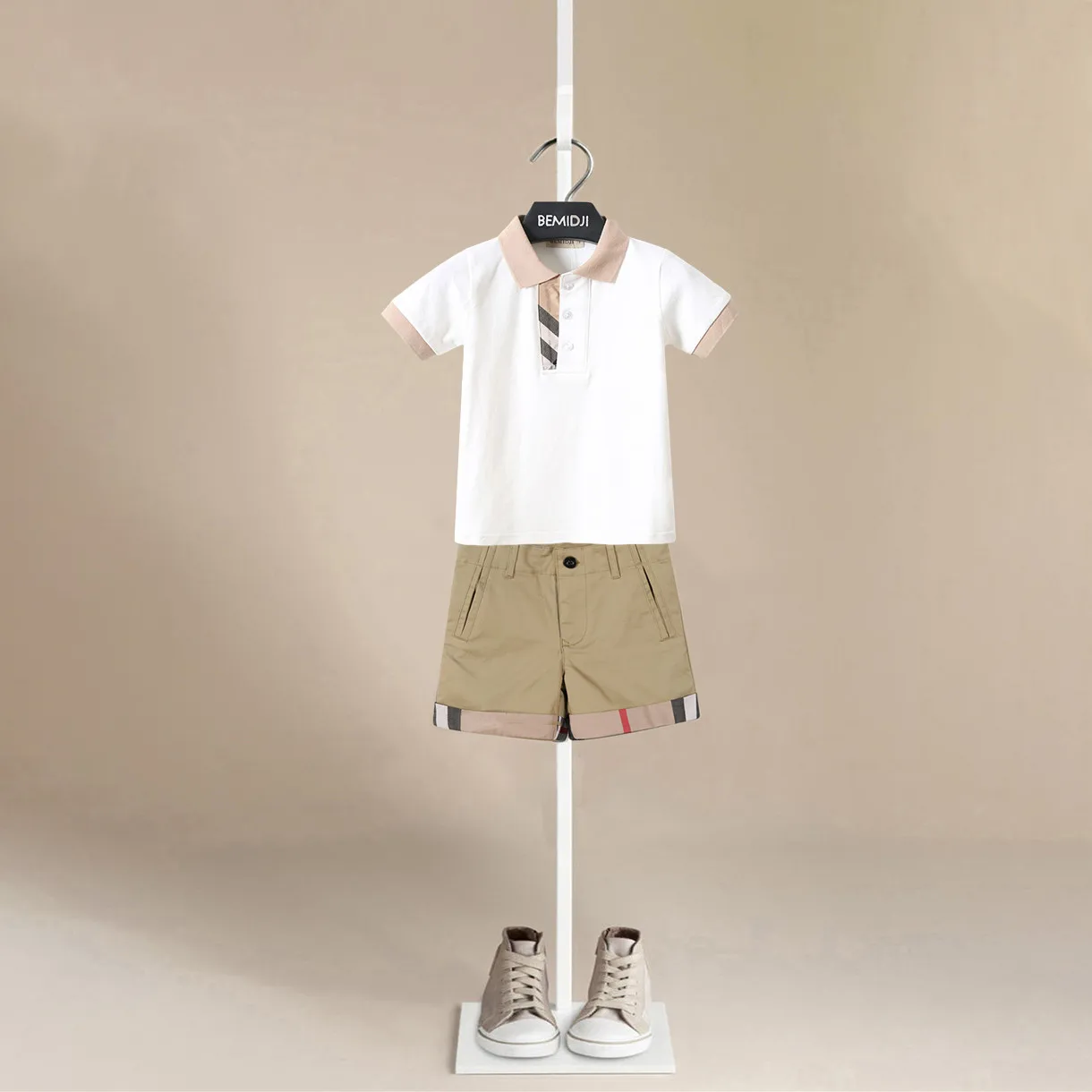 

Boys Summer Suit Babys Short Sleeve Suit New Style Kids Fashionable Casual Sports Two-piece PoLo Shirt Kids Outfits Kids Clothes