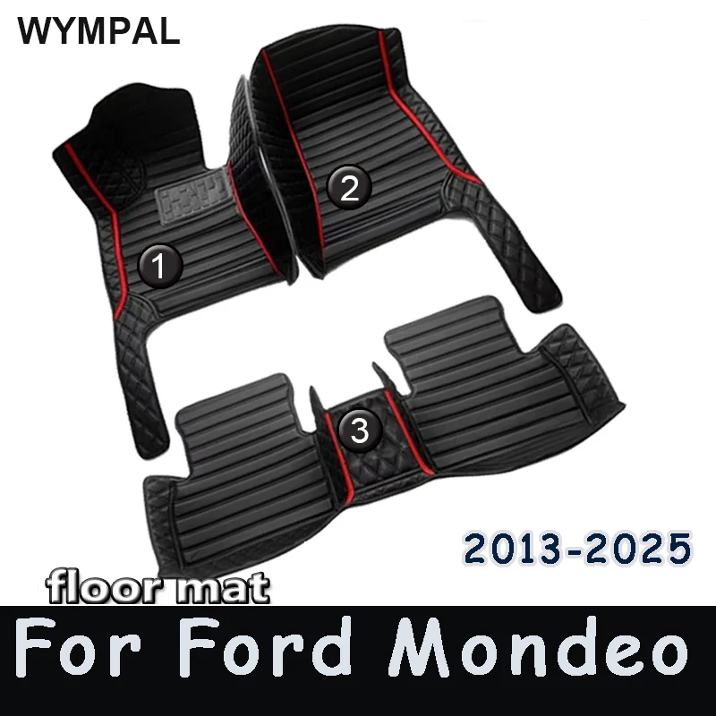 Car Floor Mats For Ford Mondeo 2013 2014 2015 2016 2017 2018 2019 2020 2021 2022 2023 2024 2025 Car Accessories