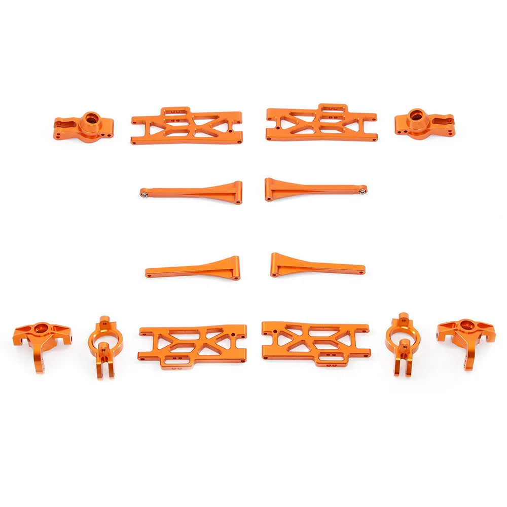 Metal Upgrade Accessories Kit Swing Arm Steering Cup Set for WLtoys 104009 12402-A 12401 12404 12409 RC Car Parts,3