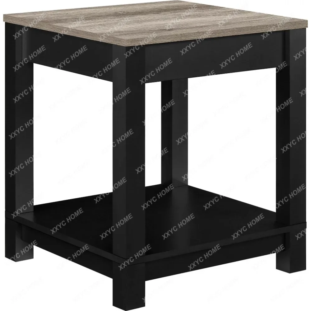 

Better Homes Gardens Langley Bay End Table, Black side table tea table wood table