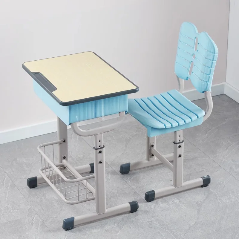 

wholesale Student School Desk And Chair set custom plastic Adjustable School Tables And Chairs Furniture for Kids children