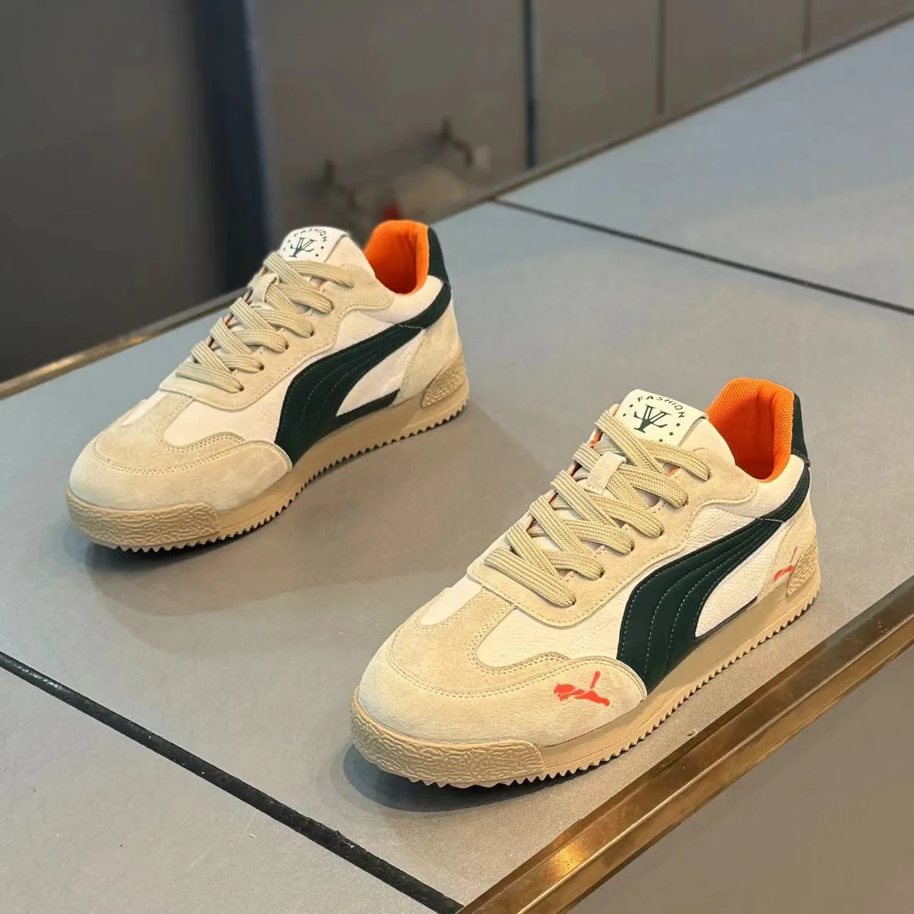 Duże Rozmiary Męskie Sneakersy Wiosna Jesień Oddychające Niskie Wygodne Buty Sportowe Modne Antypoślizgowe Outdoorowe Casualowe Płaskie