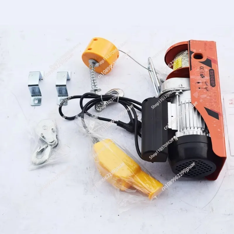 PA300 ในครัวเรือน Miniature ไฟฟ้ารอกเครน,แบบพกพารีโมทคอนโทรลแจ็ค,ลวดแบน Winch Jack, 220V, 1200W