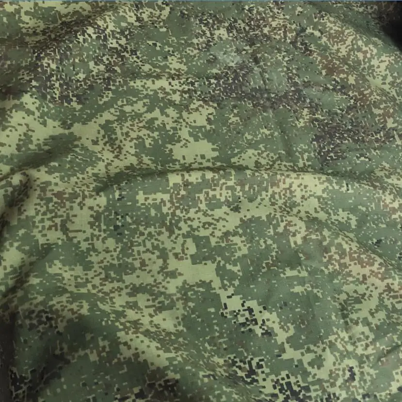 Tecido digital camo para homens, Pano verde pequeno, Pano exterior russo, SMTP M417