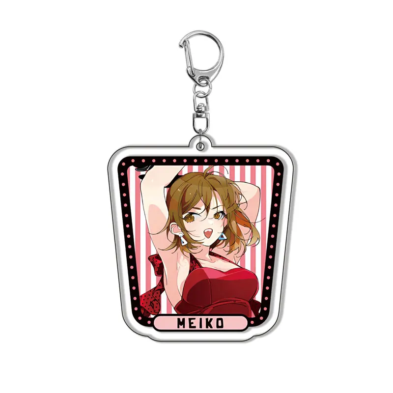 Kashiwazaki Hatsune 2024 Winter Animation Keychain For Rin Len Luka Meiko Miku Kaito