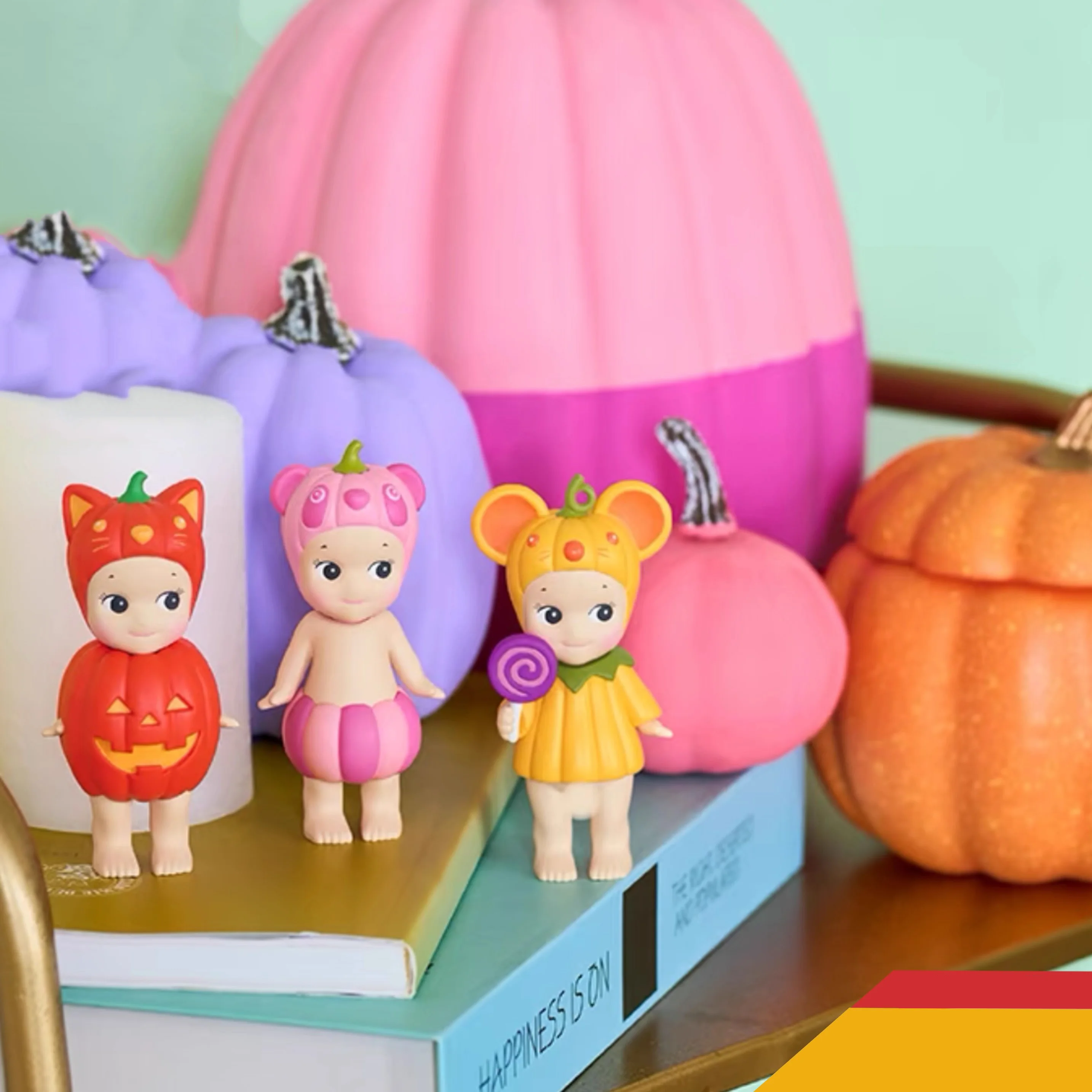 Na Stanie 100% Oryginalny Sonny Angel Pumpkin Patch Series Blind Box Modny Model Kolekcjonerski Ozdoba na Biurko Prezent na Halloween Zabawka