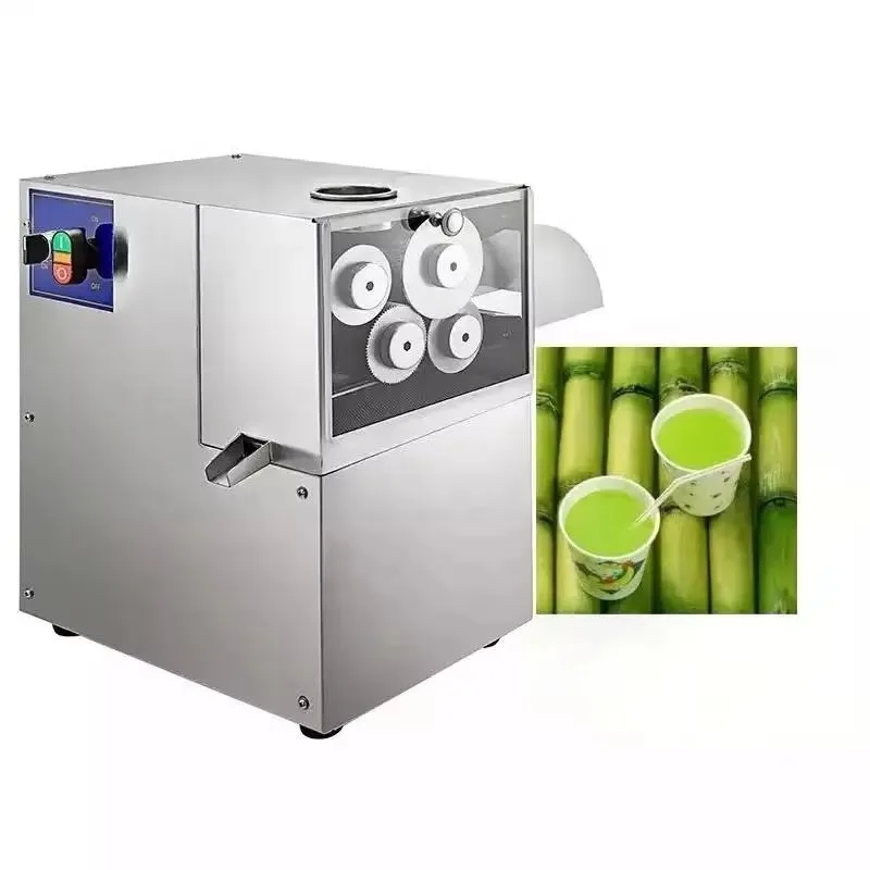 New High Quality Electric Sugarcane Juicer and Juice Squeezing Machine for Food Processing