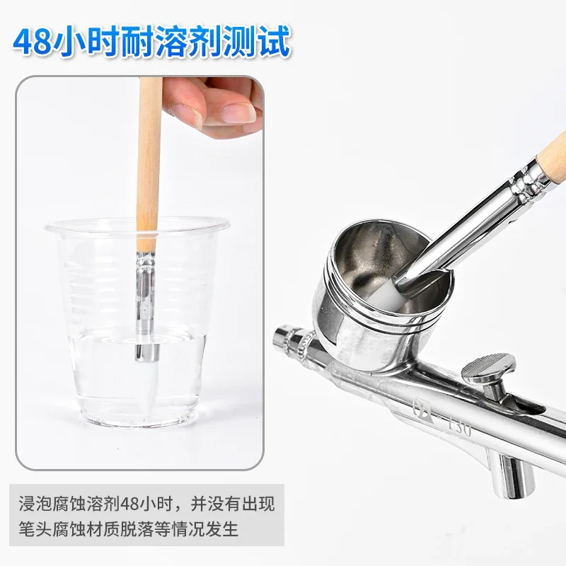 Hobby Model Building DIY Accessories Tool Airbrush Cleaning Brush Quick Clean corrosion resistance