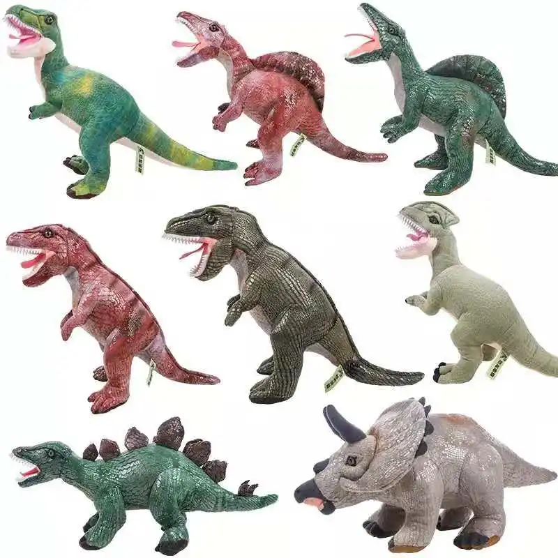 Simulation Dinosaur Jurassic Spinosaurus Plush Toy Soft Doll Kids Toy Funny Toy Xmas Gift b2207