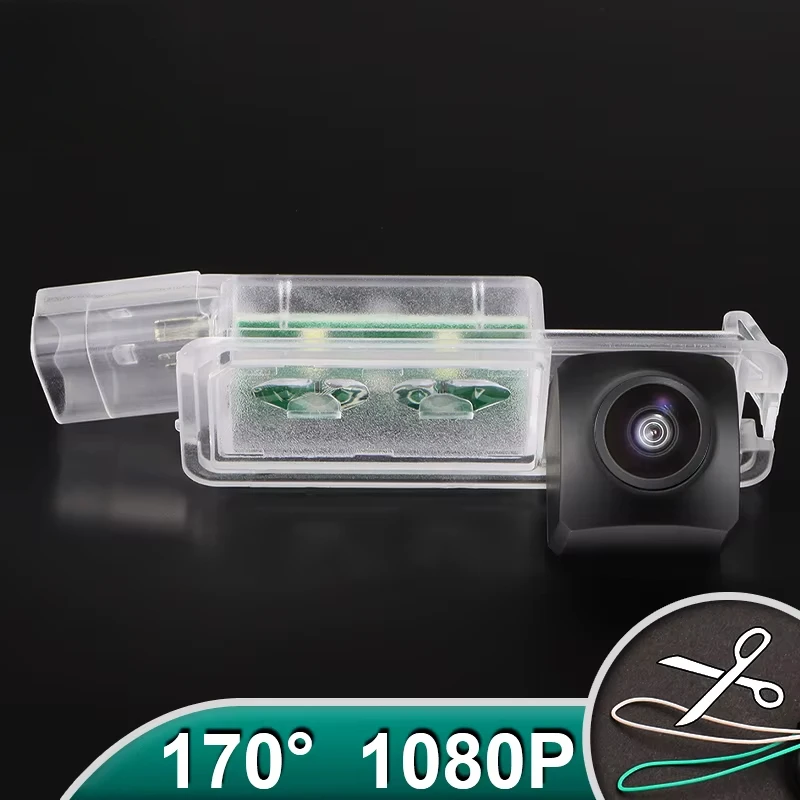 MCCD/AHD Fish-eye 1080P Vehicle Reverse Backup Rear Camera For Volkswagen VW Golf 6/7 Passat CC B7/B8 Beetle Lamando T-Roc