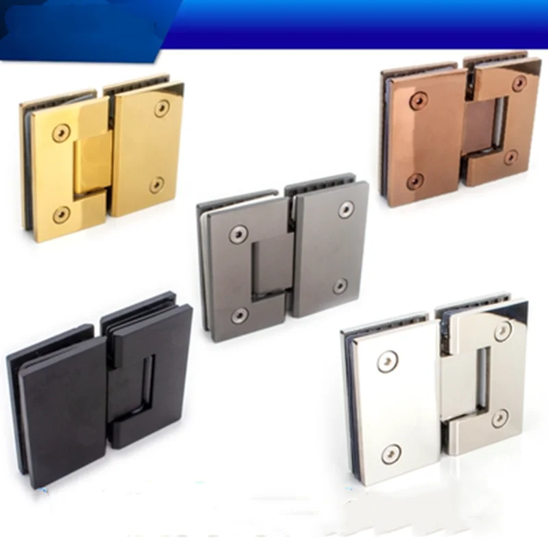 

Bathroom door 304 stainless steel solid precision casting 180 degree shower door hinge(JY37)