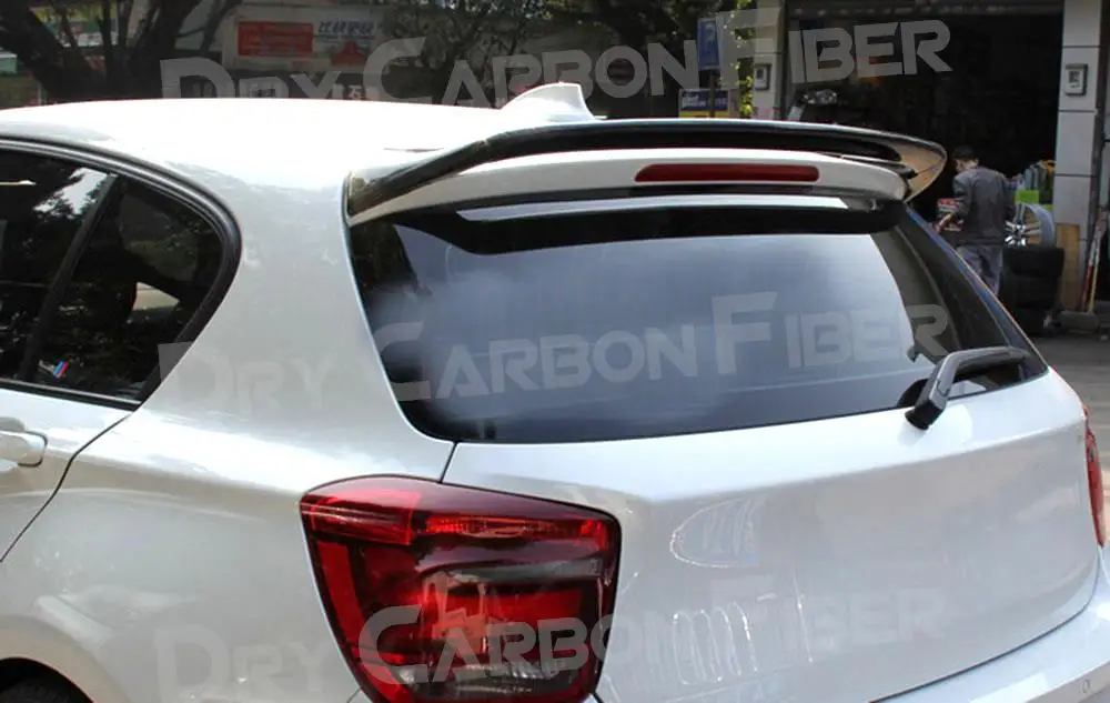 

Gloss Black Rear Roof Lip Spoiler For BMW 1 Series F20 2012-2019 Rear Trunk Roof Spoiler Lip Boot Wing Lip Tail Wing AC style