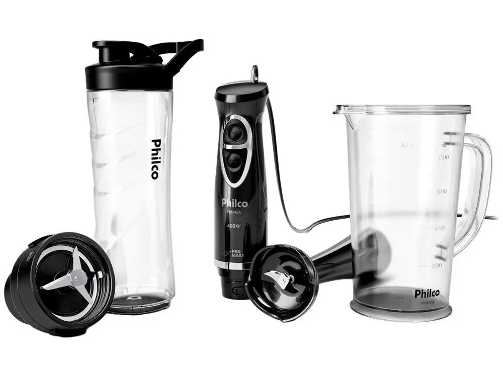 Mixer Philco 400W Preto Pro Maxx PMX40A 2 Velocidades 53202034 - 220V