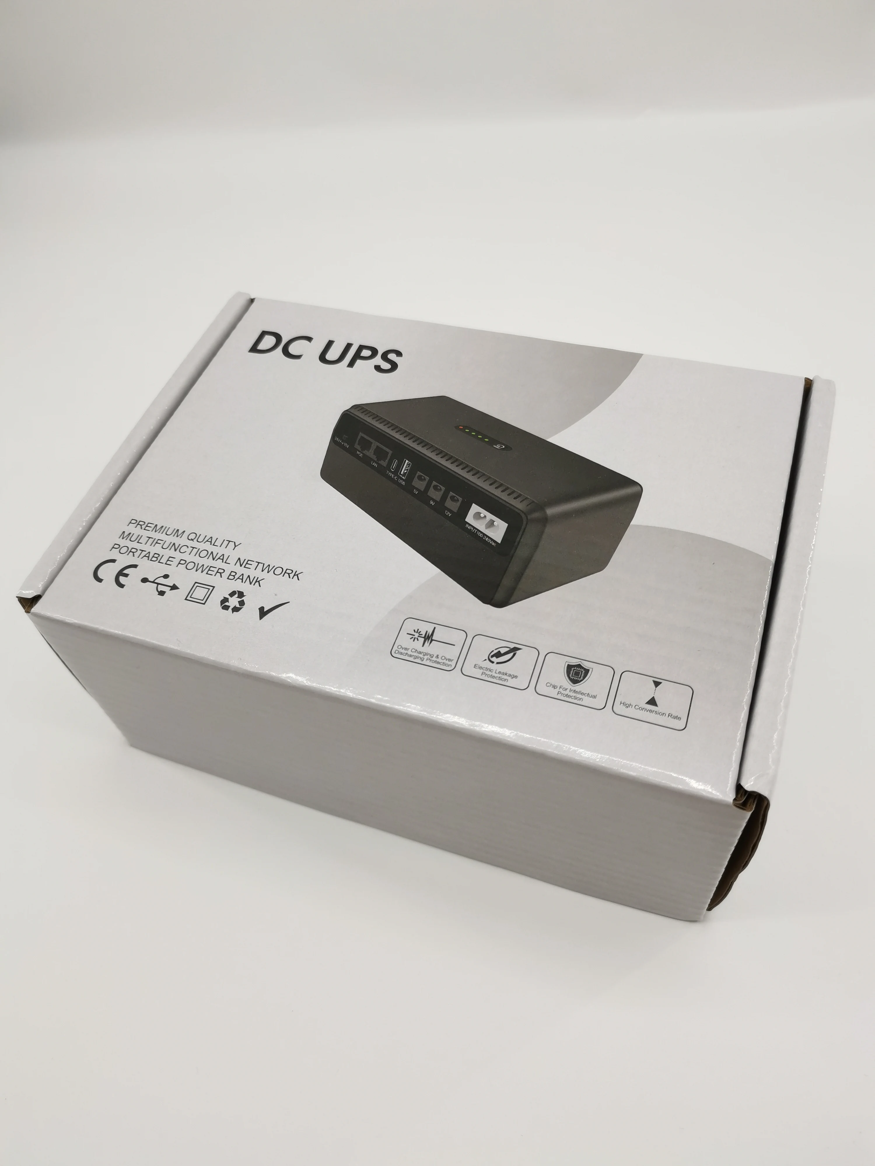 جديد 36 واط 20000 مللي أمبير UPS صغير LiFePO4 بطارية على الانترنت تيار مستمر احتياطية الطاقة UPS لكاميرا CCTV مودم موزع إنترنت واي فاي 12 فولت 9 فولت 5 فولت POE LAN TYPE-C #6