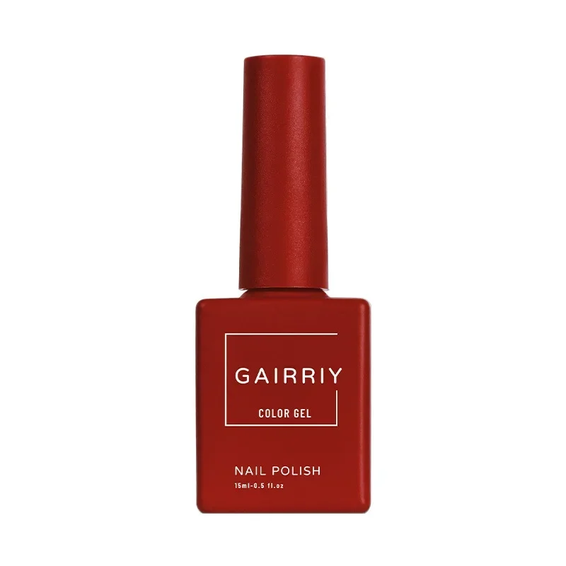 GAIRRIY 15 ml farbiger Nagelgellack, Wasserlicht, semipermanenter Lack, Soak Off Nail Art Base Top Coat UV-LED-Gel-Maniküre