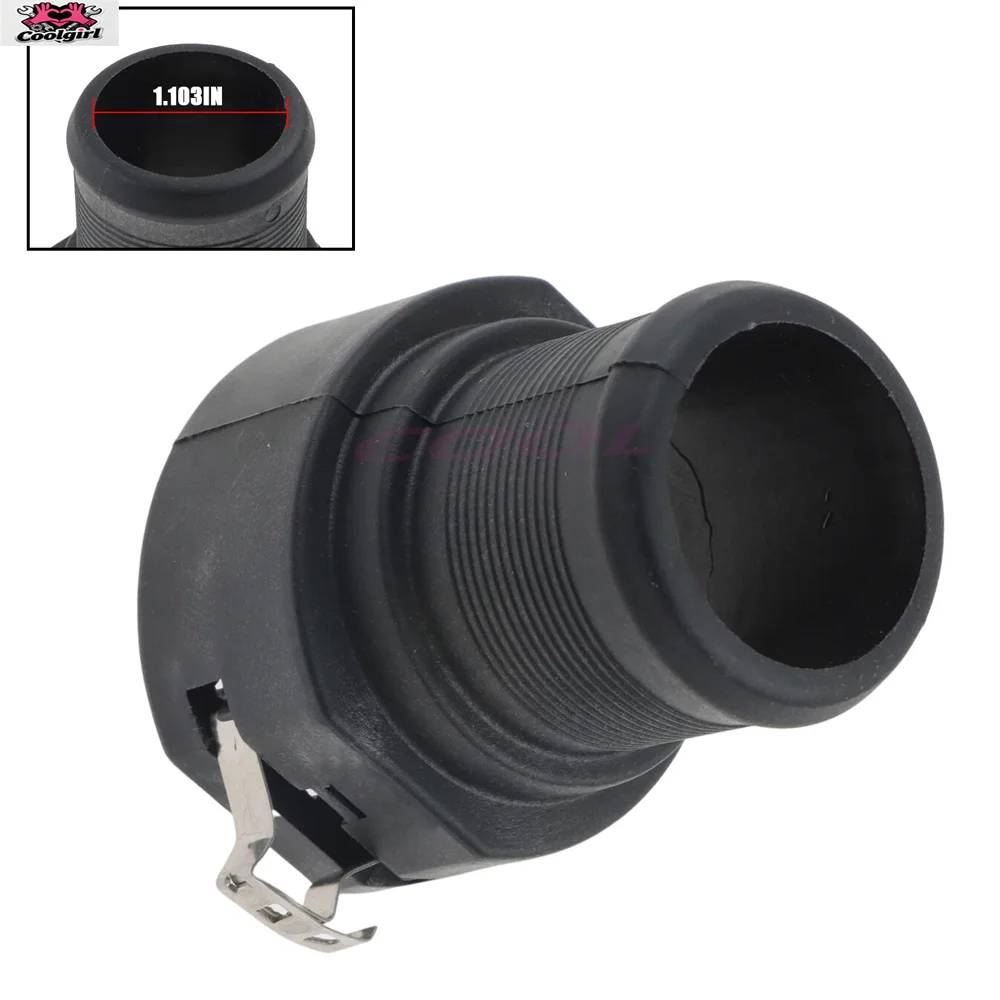 7 Pieces New Lower Hose Connector (Adapter) OEM Hyunda-i Ki-a 254853J000 for Sonat-a Tucso-n  Optima Sportage