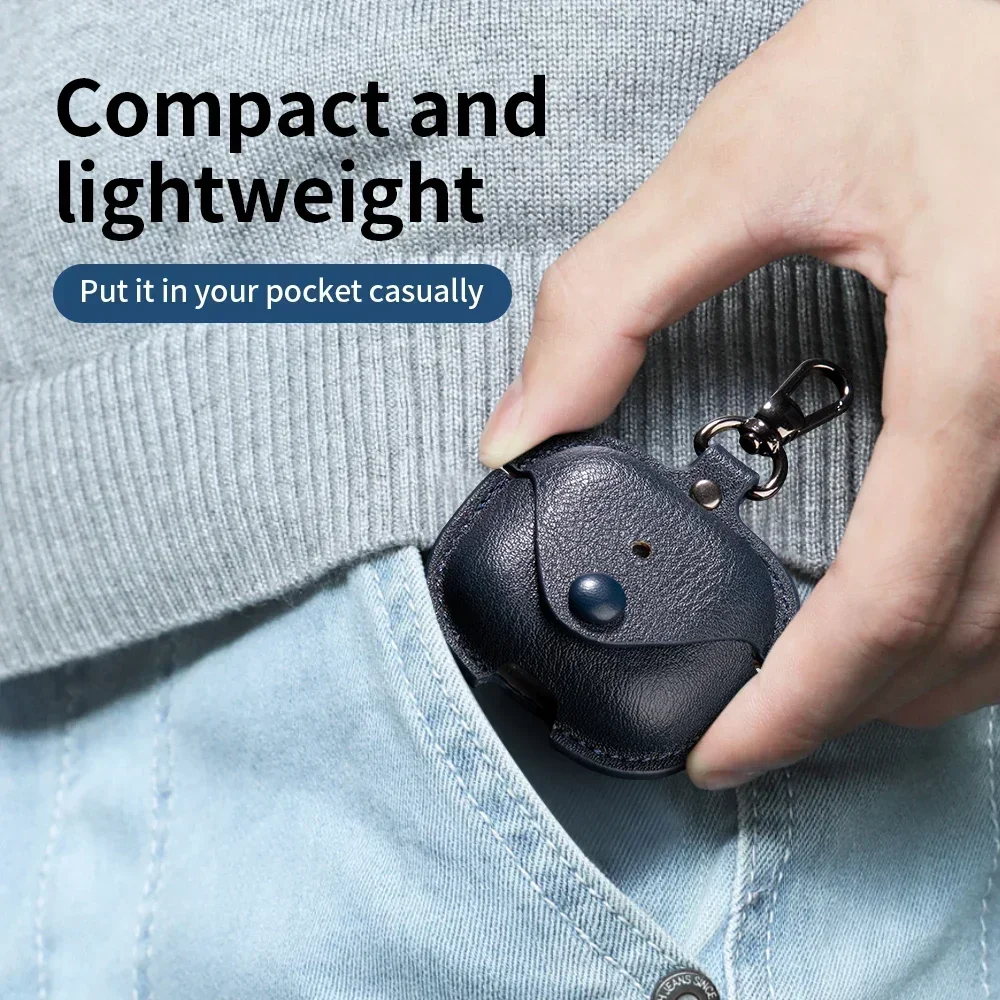 Per Airpods pro 2 Custodia in pelle Custodia per auricolari da lavoro Custodia per cuffie Custodia per cuffie Custodia in pelle PU di lusso per airpods 4 3