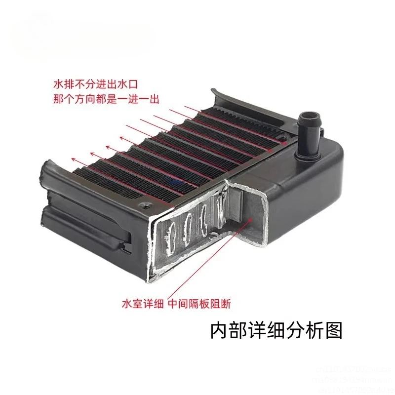 Water-cooled row 240 360 480 pure aluminum, water row, heat dissipation row, computer beauty instrument radiator