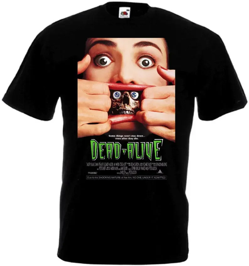 DEAD ALIVE affiche de film t-shirt noir toutes tailles