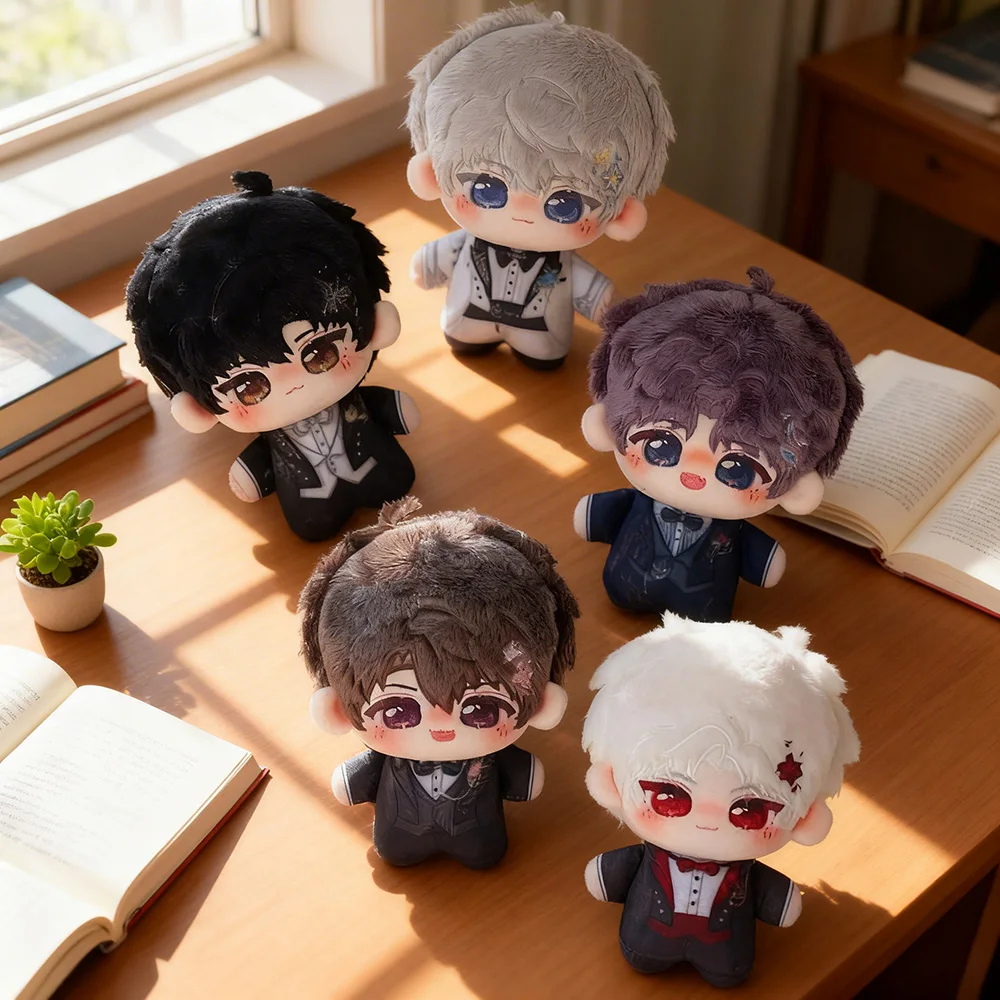 Love and Deepspace Wedding Series Plush Sylus Rafayel Xavier Zayne Caleb Cosplay Plush Doll Cartoon Figure Xmas Birthday Gift