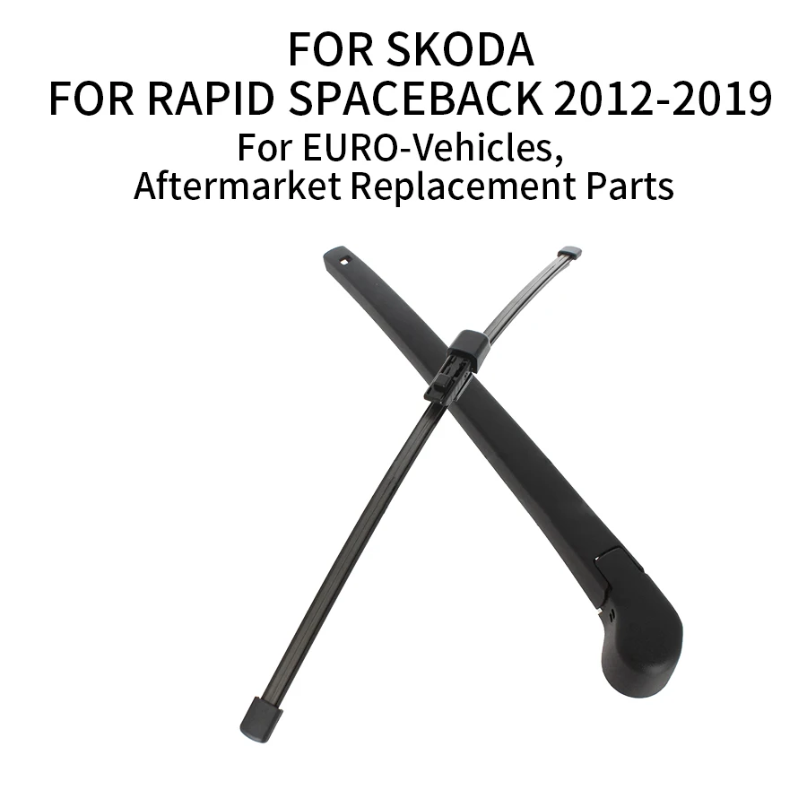 لسكودا رابيد Spaceback 2012-2015-2019 هاتشباك الخلفية ممسحة الزجاج الأمامي شفرة الذراع #3