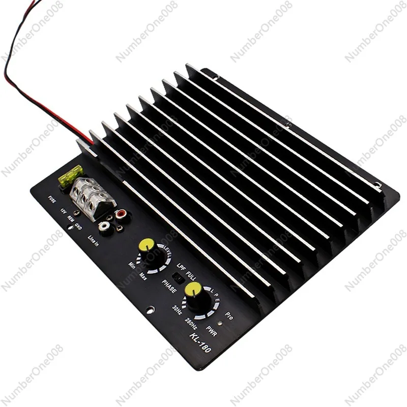 Car Audio Single-channel Car Power Amplifier 1000W12V Subwoofer Power Amplifier Board KL-180 Power Amplifier