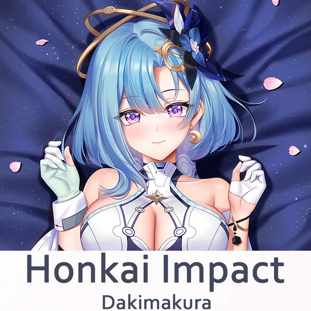 

Honkai Impact 3rd Griseo Dakimakura 2WAY Hugging Body Pillow Case Anime Pillow Cushion Cover